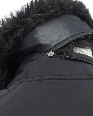 ARTEMIS bodywarmer - detachable faux fur collar